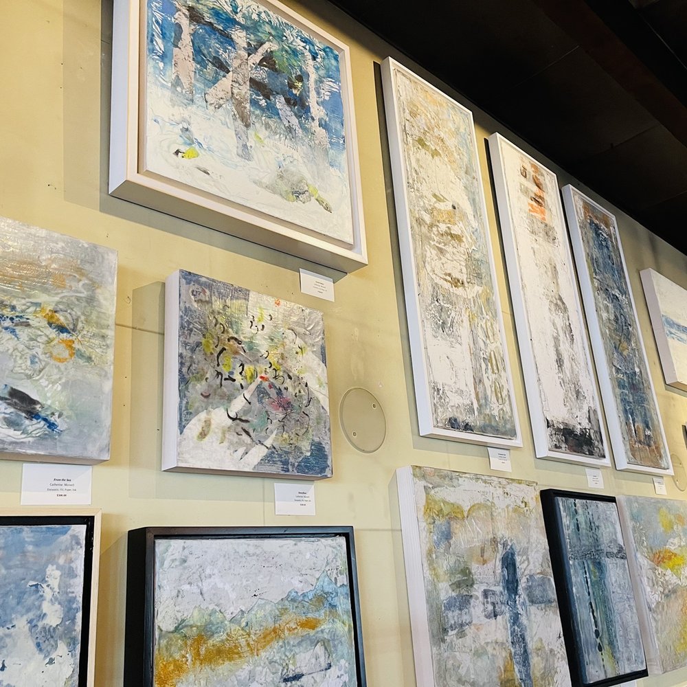 The Cooked Goose - a wall full of paintings - Breakfast & Brunch Near Me - Westerly, Rhode Island The Cooked Goose - a wall full of paintings - Breakfast & Brunch Near Me - Westerly, Rhode Island