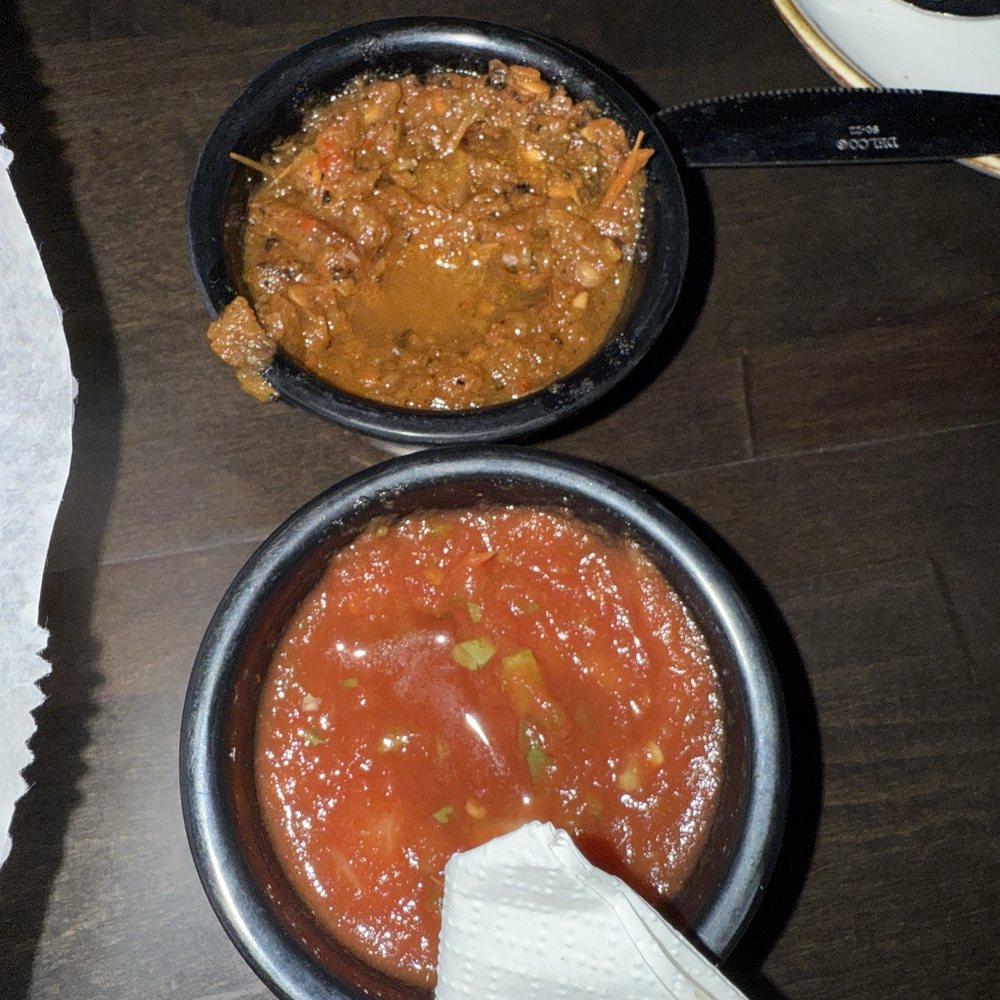 MAD Mexican Grill - Salsa. The spicy looked homemade. The regular was good but felt like it was from a bottle?? - Mexican Near Me - Keller, Texas MAD Mexican Grill - Salsa. The spicy looked homemade. The regular was good but felt like it was from a bottle?? - Mexican Near Me - Keller, Texas