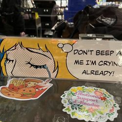 Bumper sticker