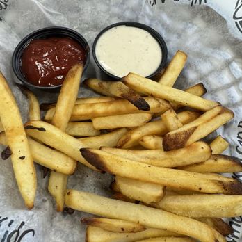 Chuck E. Cheese - Terrible fries that definitely weren't fried but still burnt. Super dry too. - Pizza Near Me - Garden Grove, California Chuck E. Cheese - Terrible fries that definitely weren't fried but still burnt. Super dry too. - Pizza Near Me - Garden Grove, California