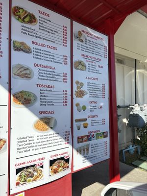 Menu photo 2 Adalberto's Mexican Food Rocklin, CA