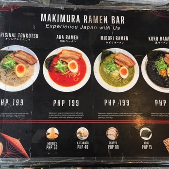Makimura Ramen Bar - Ramen Near Me - Angeles, PAM
