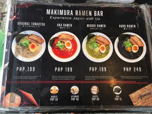 Menu photo 3 Makimura Ramen Bar Angeles, PAM