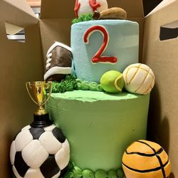Wife Krispies Cakes - Sports cake