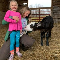 Panoramic View Christmas Tree Farm - You'll get to pet some farm animals when you visit our farm!