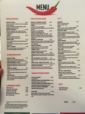 Menu photo 5 Il Peperoncino Pisa, PI