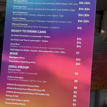 San Diego Pride - Bar Menu - Festivals Near Me - San Diego, California San Diego Pride - Bar Menu - Festivals Near Me - San Diego, California