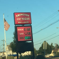 Abington Stop N Gas - Abington Stop N Gas -- 164 North Avenue, Abington          Sign