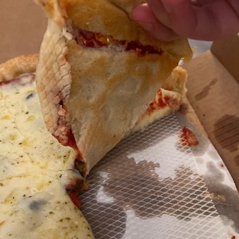 Maciano's Pizza & Pastaria - Undercooked pizza that can't even be picked up. - Pizza Near Me - Carol Stream, Illinois