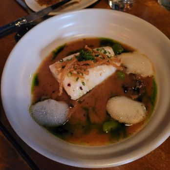 Tuome - Halibut - New American Near Me - New York, New York Tuome - Halibut - New American Near Me - New York, New York