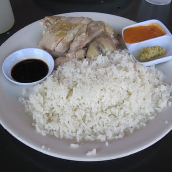Savoy Kitchen - Hainan Chicken Rice - All Dark Meat - $8.95 - Asian Fusion Near Me - Alhambra, California