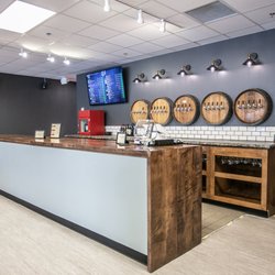 Pinkies Up - We pour by the glass and offer growlers.