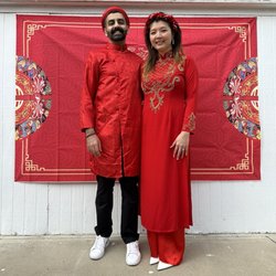Garcias Alterations - Upsized traditional Vietnamese Ao Dai (long dress).
