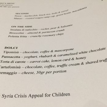Tipo 00 - Dolci - Italian Near Me - Melbourne, VIC