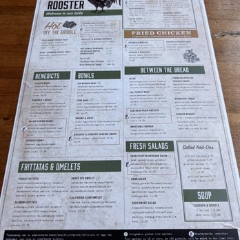 Iron Rooster - Menu page 1 - American Near Me - Baltimore, Maryland Iron Rooster - Menu page 1 - American Near Me - Baltimore, Maryland