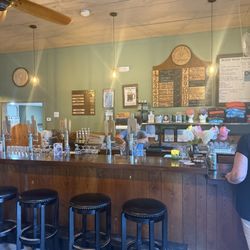 Inside bar and ordering counter