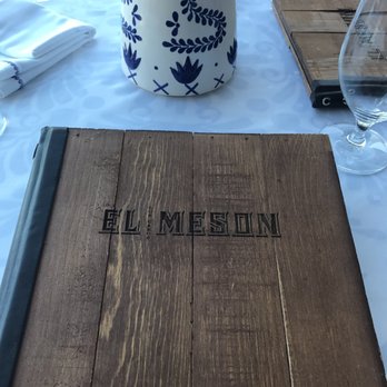 El Meson - Love the wooden menu cover! - Mexican Near Me - San José del Cabo, BCS El Meson - Love the wooden menu cover! - Mexican Near Me - San José del Cabo, BCS