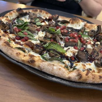 Aspendos Mediterranean Cuisines - Mushroom Flat Bread - Salad Near Me - Princeton, New Jersey Aspendos Mediterranean Cuisines - Mushroom Flat Bread - Salad Near Me - Princeton, New Jersey