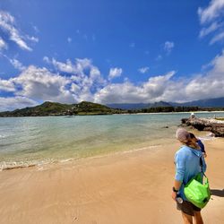 Kailua Beach Adventures - Looking over Kailua from Popoi'a island
