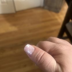 Glow Nail Bar - I have enclosed photos of my nails and the picture I would like my nails to look like.