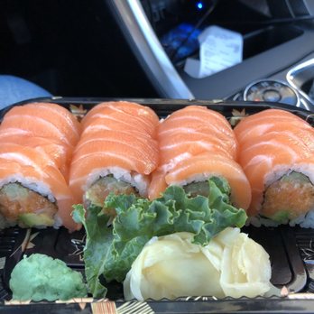 Sushi Circle - Crazy Salmon Roll. - Sushi Bars Near Me - Washington Township, New Jersey