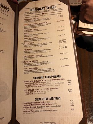 Menu photo 3 LongHorn Steakhouse Sanford, FL Menu photo 3 LongHorn Steakhouse Sanford, FL