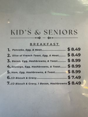 Menu photo 2 J&A Cafe Wilbur, WA