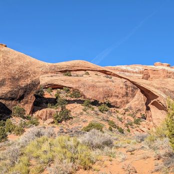 Landscape Arch - Instagram: @telephonesmoothie - Hiking Near Me - Moab, Utah
