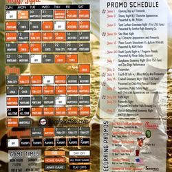 2017 Lincoln Potters baseball Schedule at the new McBean Stadium!