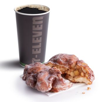 7-Eleven - a half eaten donut and a cup of coffee - Convenience Stores Near Me - Temple, Texas