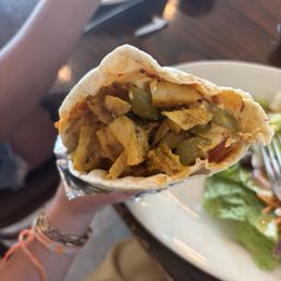this is the Chicken Shawarma Wrap