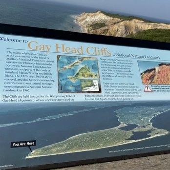 Aquinnah Cliffs Overlook - Gay head cliffs history - Local Flavor Near Me - Aquinnah, Massachusetts