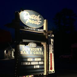 The Dutch Treat Restaurant - Restaurant Sign
