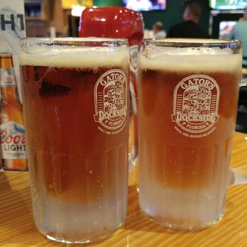 Gator's Dockside Spring Hill - 2 frosty ones for the game. - Sports Bars Near Me - Spring Hill, Florida
