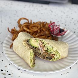 Falafel Wrap Falafel Wrap