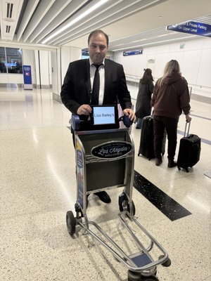 LAX Meet & Greet Service - Arrive in Los Angeles with comfort, style, and zero stress.

Our premium Meet & Greet service at LAX is designed for travelers who value time, convenience, and luxury.

Your professional chauffeur will track your flight in real time and meet you inside the terminal with a personalized name sign. We assist with luggage and escort you directly to a brand new Cadillac Escalade waiting outside.

No waiting. No confusion. Just a smooth and private luxury experience from the airport to your destination.

Perfect for business travelers, families, and VIP clients.

• Flight tracking included  
• Meet inside terminal  
• Luggage assistance  
• 24/7 availability  
• Serving LAX, Beverly Hills, Hollywood & Los Angeles  

Book your premium airport transfer today.