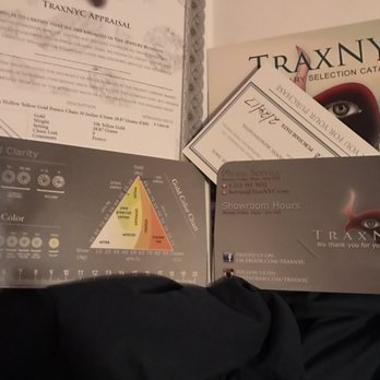 TraxNYC - All the paperwork included. - Jewelry Near Me - Manhattan, New York TraxNYC - All the paperwork included. - Jewelry Near Me - Manhattan, New York