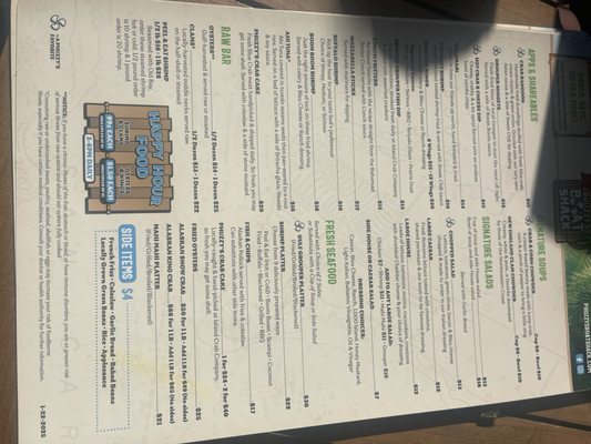 Menu photo 4 Phuzzy's Boat Shack Saint James City, FL Menu photo 4 Phuzzy's Boat Shack Saint James City, FL