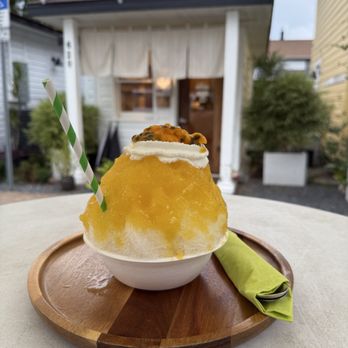 Koko Kakigori - Mango yuzu (summer seasonal) - Shaved Ice Near Me - Orlando, Florida Koko Kakigori - Mango yuzu (summer seasonal) - Shaved Ice Near Me - Orlando, Florida
