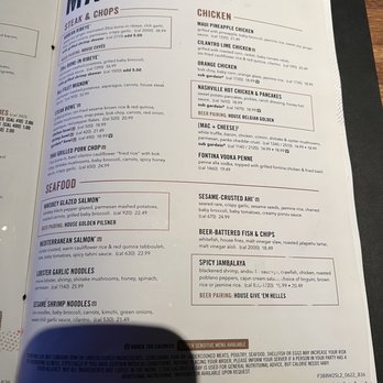 Yard House - Menu - New American Near Me - Springfield, Virginia Yard House - Menu - New American Near Me - Springfield, Virginia
