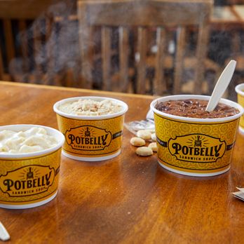 Potbelly - three cups of ice cream - Sandwiches Near Me - Spring, Texas Potbelly - three cups of ice cream - Sandwiches Near Me - Spring, Texas