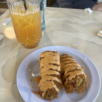 Moa Kai - Fried spam musubi with pog juice - Hawaiian Near Me - Orlando, Florida Moa Kai - Fried spam musubi with pog juice - Hawaiian Near Me - Orlando, Florida