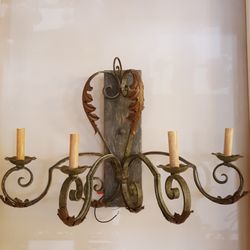 Lighting - Made from a 2 tier chandelier