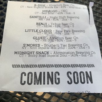 Engine Room - Menu - Southern Near Me - Mystic, Connecticut