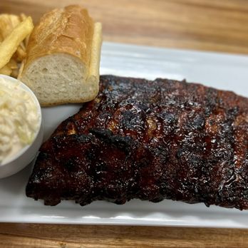 Nick's Barbecue - Barbecue rib half slab dinner - Barbeque Near Me - Tinley Park, Illinois Nick's Barbecue - Barbecue rib half slab dinner - Barbeque Near Me - Tinley Park, Illinois
