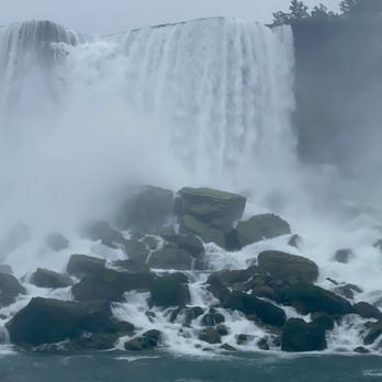 Niagara City Cruises - 06.12.23 American Falls of the world-famous Niagara Falls - Boat Tours Near Me - Niagara Falls, Ontario