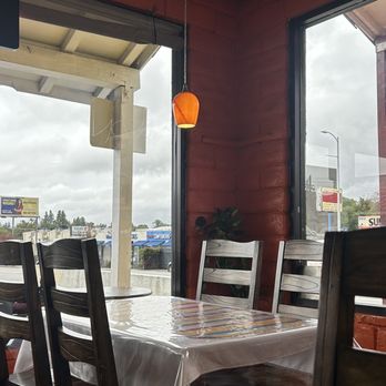 Los Arcos - Sitting area with natural light - Mexican Near Me - Sunland, California