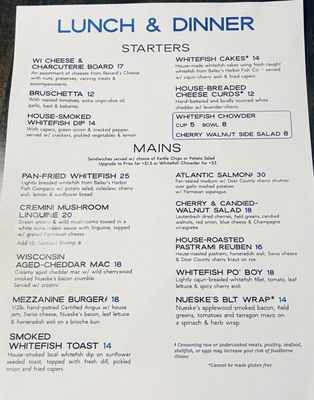 Menu photo 2 Mezzanine Egg Harbor, WI Menu photo 2 Mezzanine Egg Harbor, WI