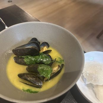 EsterEv - Mussels! Incredible broth - New American Near Me - Milwaukee, Wisconsin