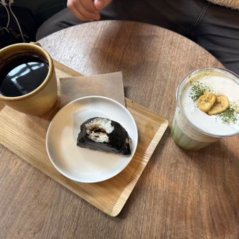 As you like - Hand brew, kombu onigiri, banana matcha - Coffee & Tea Near Me - Brooklyn, New York